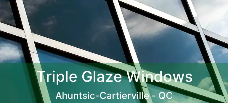  Triple Glaze Windows Ahuntsic-Cartierville - QC