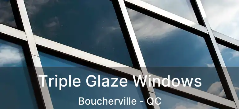  Triple Glaze Windows Boucherville - QC