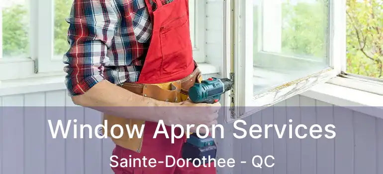  Window Apron Services Sainte-Dorothee - QC