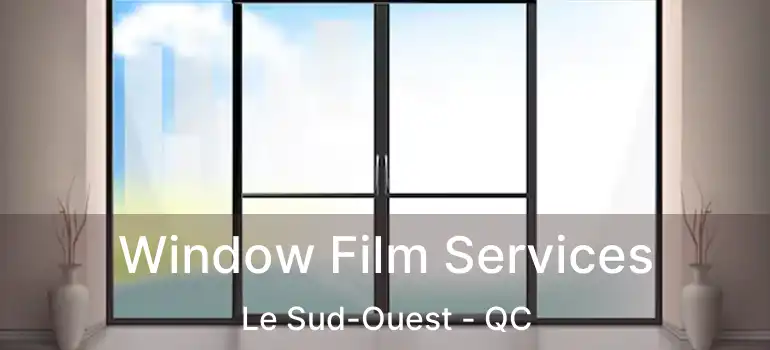  Window Film Services Le Sud-Ouest - QC