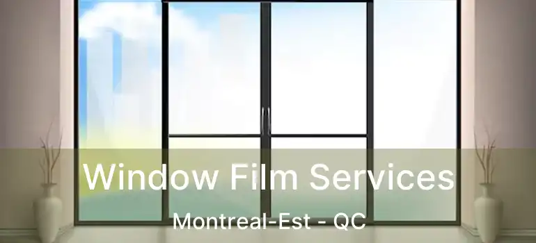 Window Film Services Montreal-Est - QC