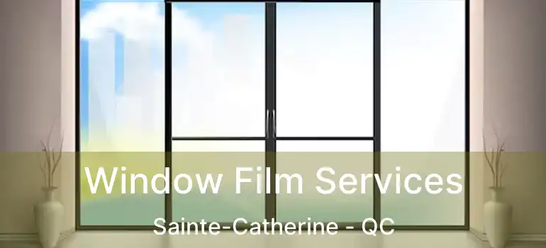  Window Film Services Sainte-Catherine - QC