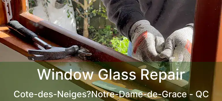  Window Glass Repair Cote-des-Neiges?Notre-Dame-de-Grace - QC