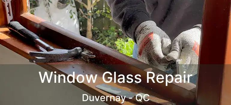  Window Glass Repair Duvernay - QC