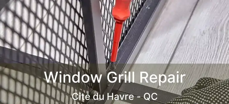  Window Grill Repair Cite du Havre - QC