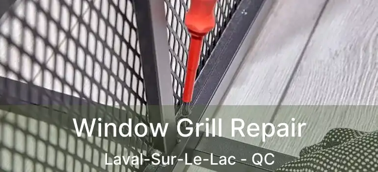  Window Grill Repair Laval-Sur-Le-Lac - QC
