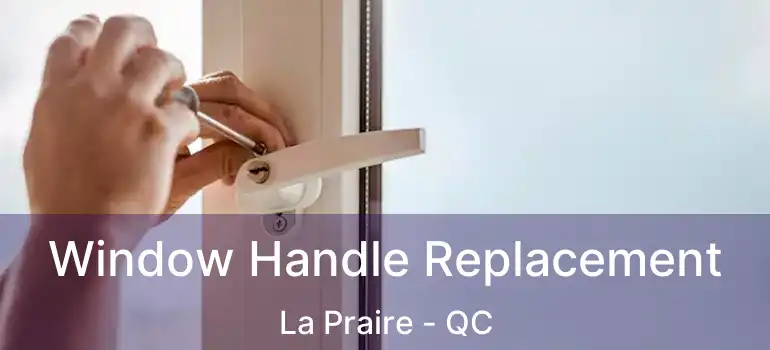  Window Handle Replacement La Praire - QC