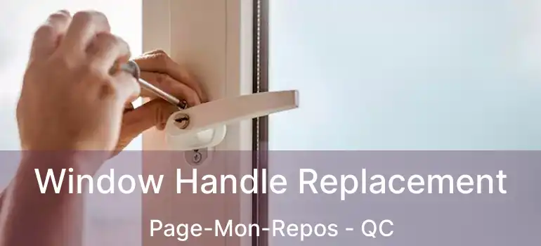  Window Handle Replacement Page-Mon-Repos - QC
