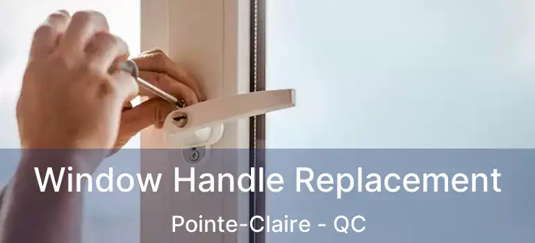  Window Handle Replacement Pointe-Claire - QC