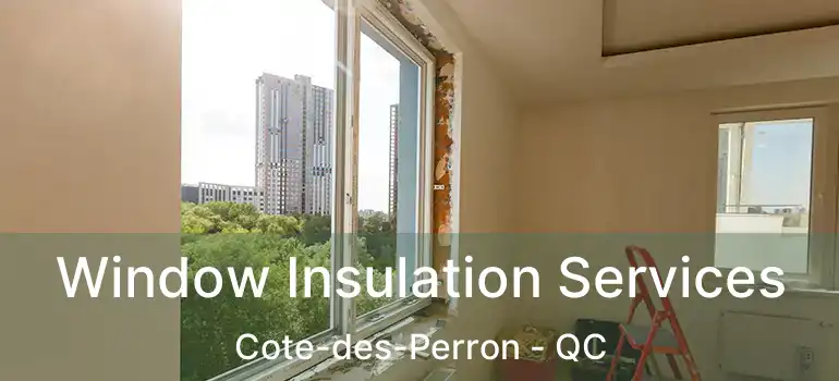  Window Insulation Services Cote-des-Perron - QC