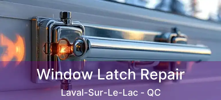 Window Latch Repair Laval-Sur-Le-Lac - QC
