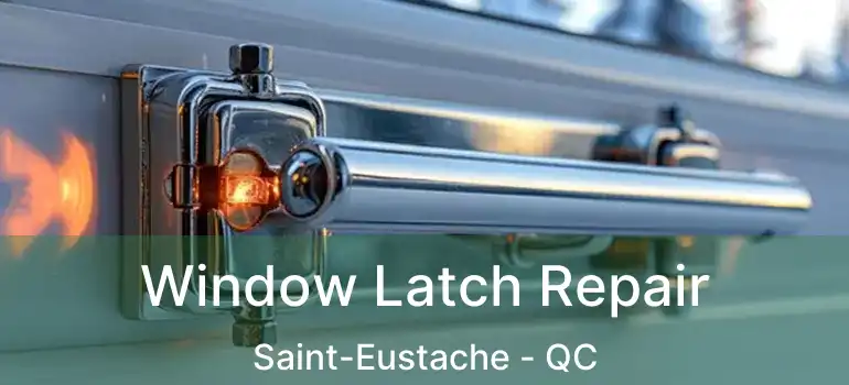 Window Latch Repair Saint-Eustache - QC