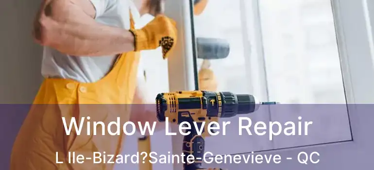  Window Lever Repair L Ile-Bizard?Sainte-Genevieve - QC