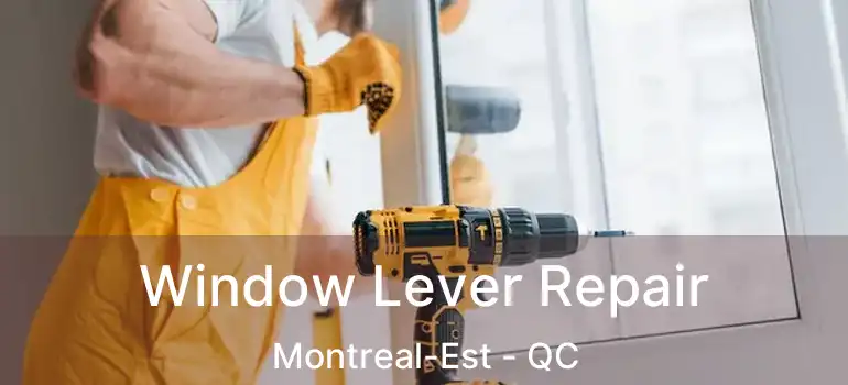  Window Lever Repair Montreal-Est - QC