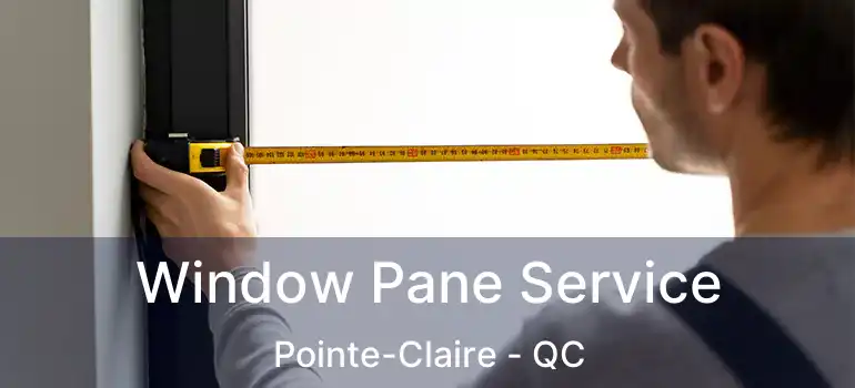  Window Pane Service Pointe-Claire - QC