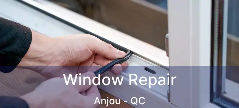  Window Repair Anjou - QC