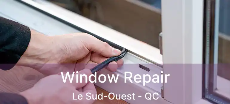  Window Repair Le Sud-Ouest - QC