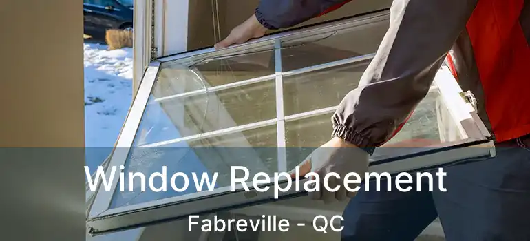  Window Replacement Fabreville - QC