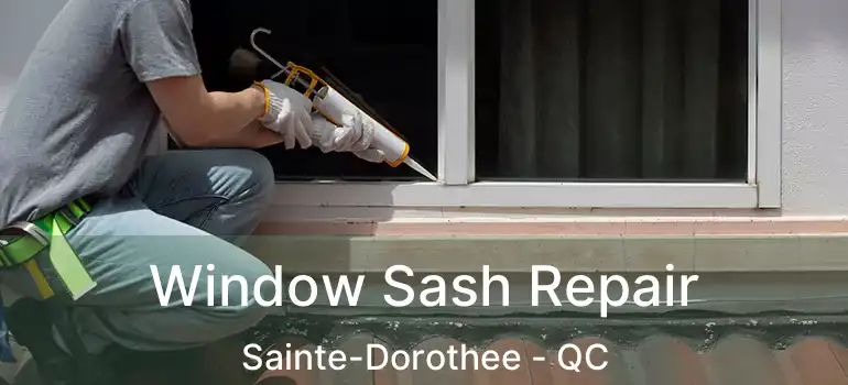  Window Sash Repair Sainte-Dorothee - QC