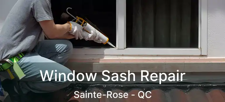  Window Sash Repair Sainte-Rose - QC