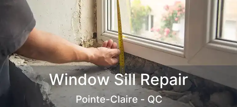  Window Sill Repair Pointe-Claire - QC
