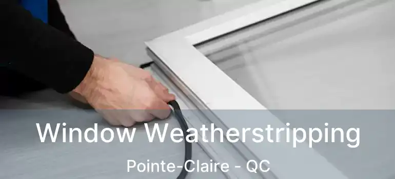  Window Weatherstripping Pointe-Claire - QC