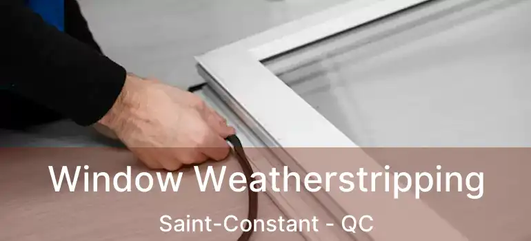  Window Weatherstripping Saint-Constant - QC