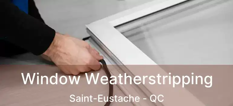  Window Weatherstripping Saint-Eustache - QC