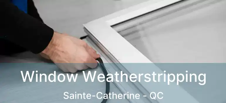  Window Weatherstripping Sainte-Catherine - QC
