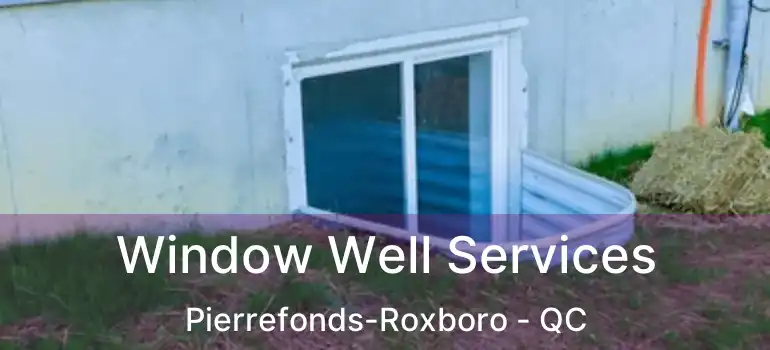  Window Well Services Pierrefonds-Roxboro - QC