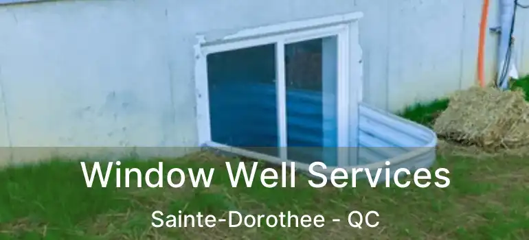  Window Well Services Sainte-Dorothee - QC