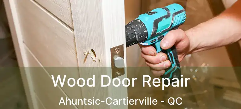  Wood Door Repair Ahuntsic-Cartierville - QC