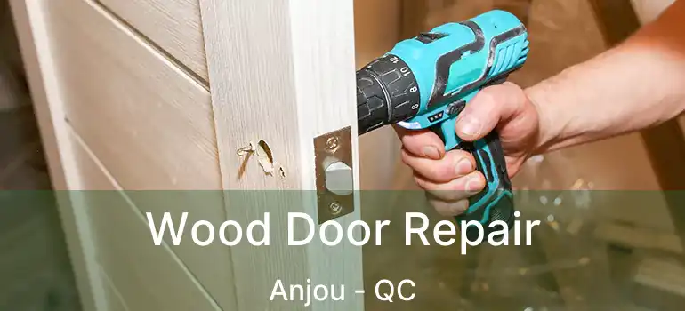  Wood Door Repair Anjou - QC