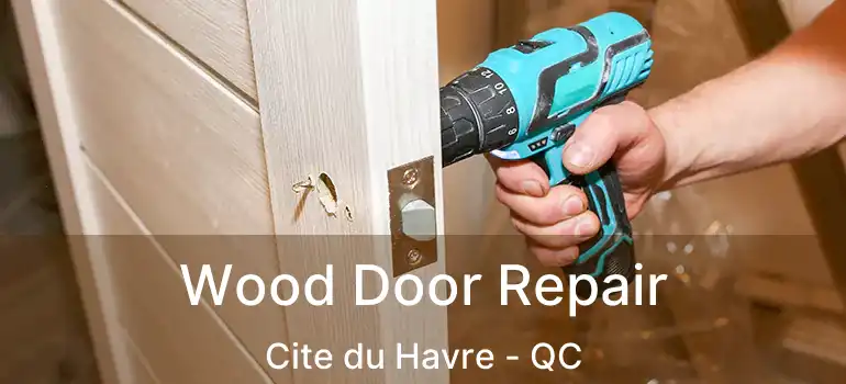  Wood Door Repair Cite du Havre - QC