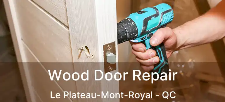  Wood Door Repair Le Plateau-Mont-Royal - QC