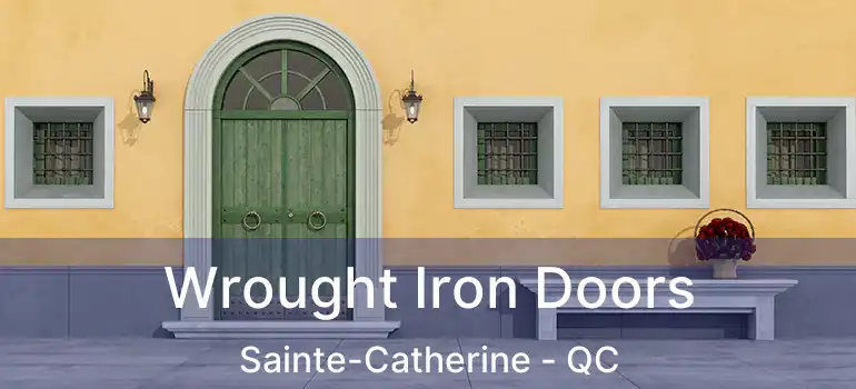  Wrought Iron Doors Sainte-Catherine - QC